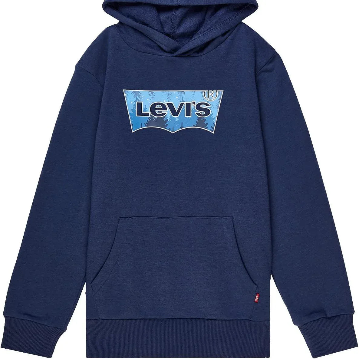 Levi's Boys Batwing Fill Hoodie – Soft Cotton‑Poly Blend, Classic Fit - Gomix Brands Outlet